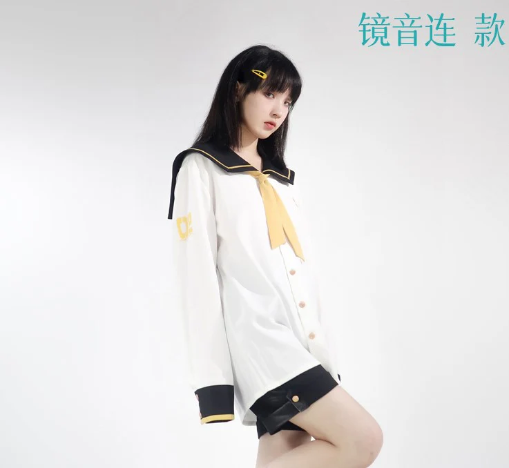 Amahakawa x Hatsune Miku - Kagamine Len Uniform Shirt - Image 3