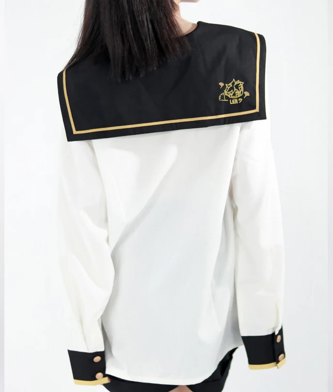 Amahakawa x Hatsune Miku - Kagamine Len Uniform Shirt - Image 4