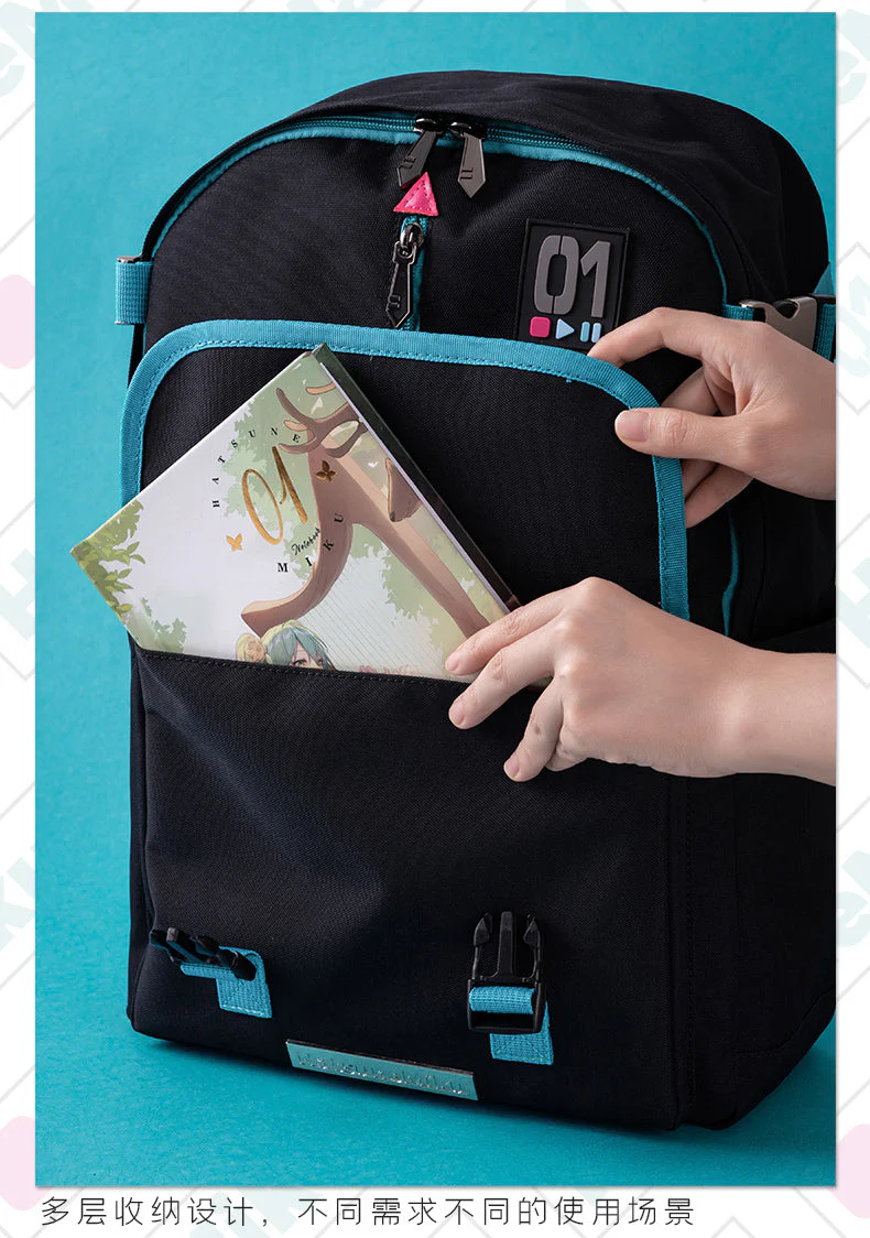 (Pre-Order) Hatsune Miku - Moeyu x Hatsune Miku - Otaku Owlet - Backpack - Image 7