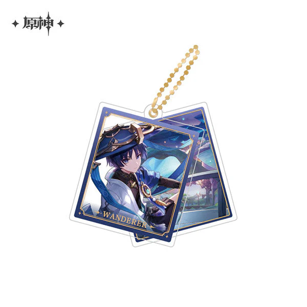 Genshin Impact Chara 2-layer Acrylic Strap Wanderer