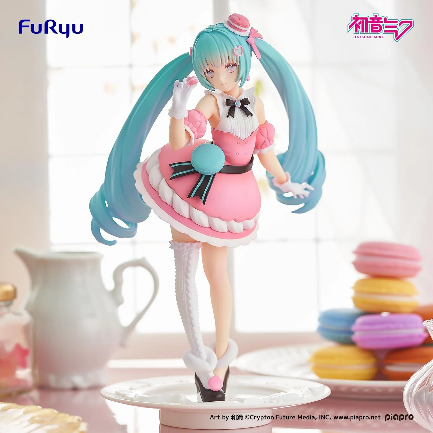 Hatsune Miku - Exceed Creative - Sweet Sweets - Macaron - Prize Figure - Image 2