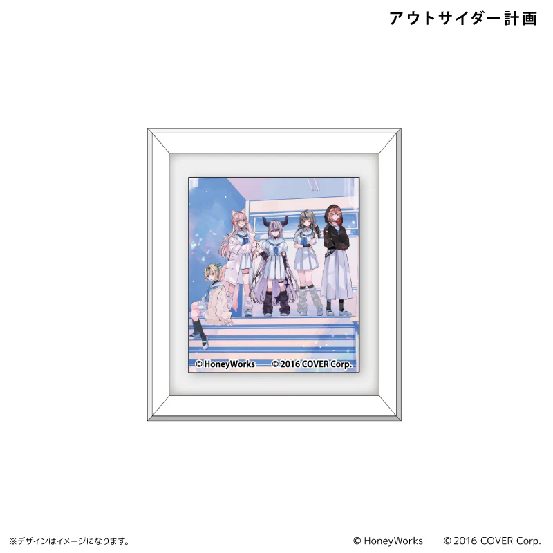 Hololive x HoneyWorks Picture Frame Magnet - Image 11