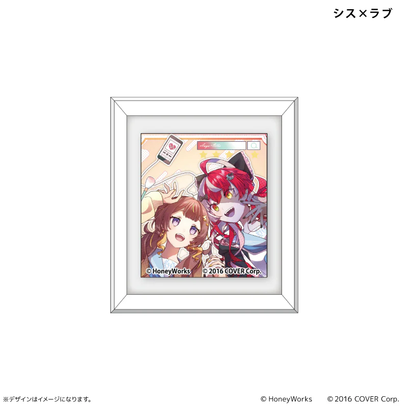 Hololive x HoneyWorks Picture Frame Magnet - Image 5