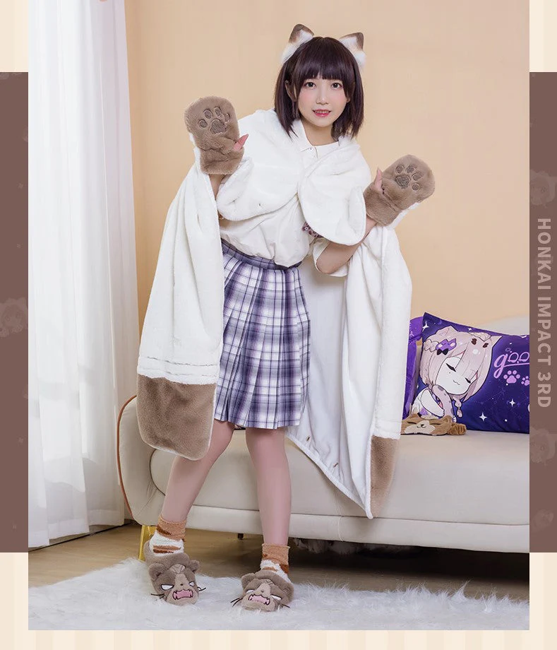 Honkai Impact 3rd - Pardofelis Hoodie Blanket