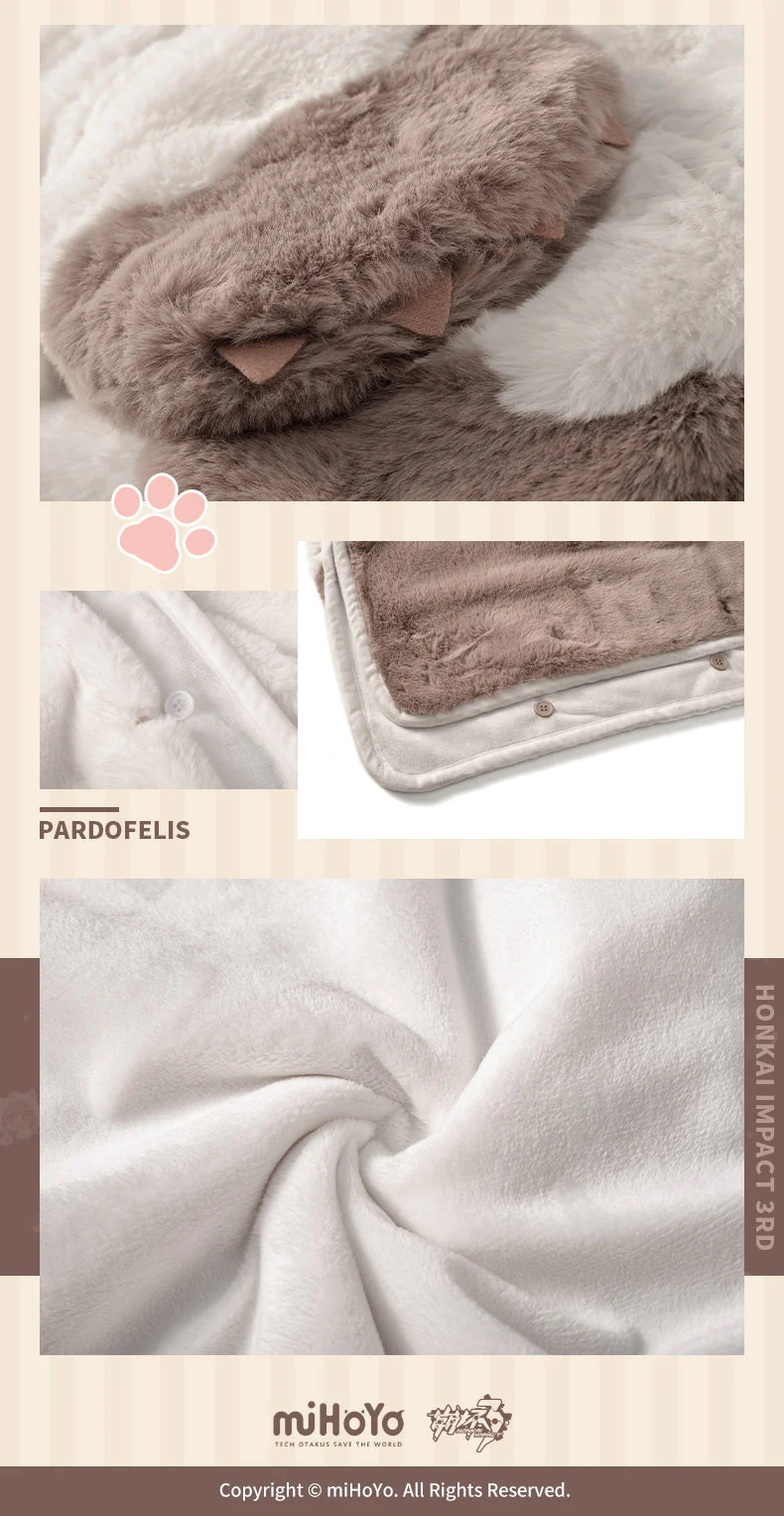 Honkai Impact 3rd - Pardofelis Hoodie Blanket - Image 5