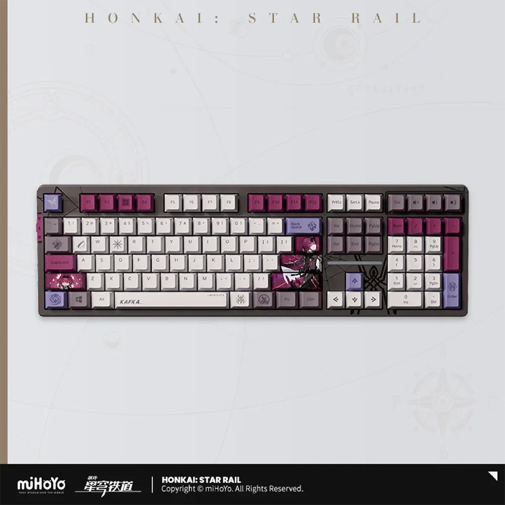 Honkai: Star Rail - Kafka - RGB Mechanical Keyboard - Image 3