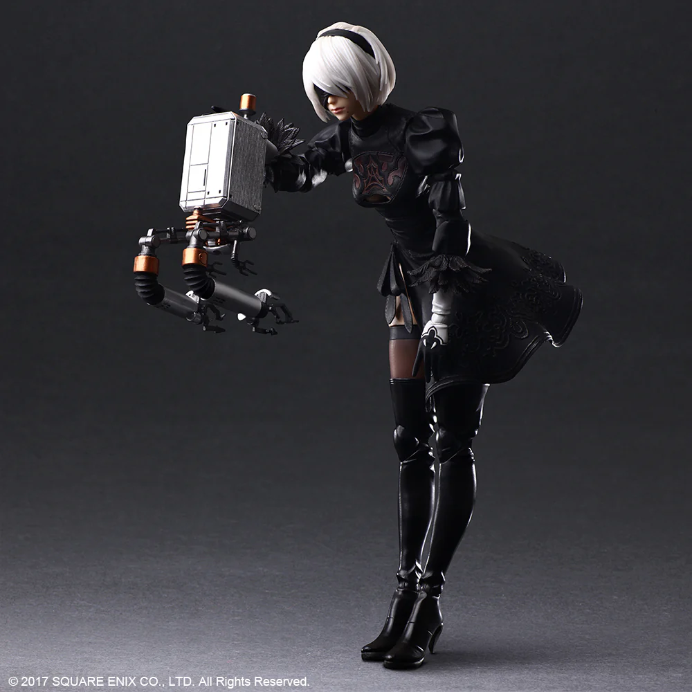 NieR:Automata - PLAY ARTS KAI Action Figure 2B (YorRHa No. 2 Type B) Deluxe Ver. - Image 2
