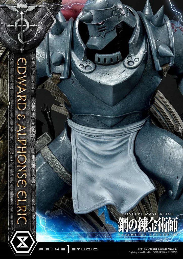 (PICKUP ONLY) Fullmetal Alchemist - Alphonse Elric - Edward Elric - Concept Masterline (CMFMA-01) - 1/6 Scale Figure - Image 7