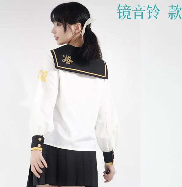 Amahakawa x Hatsune Miku - Kagamine Rin Uniform Shirt - Image 3