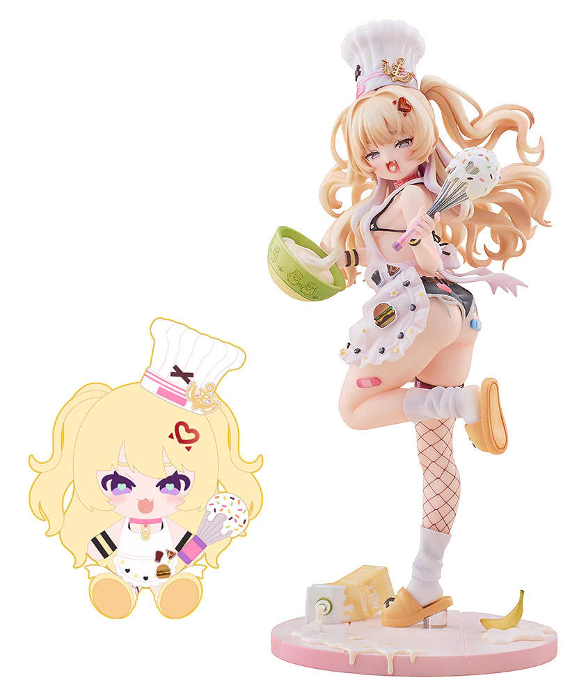 (Pre-Order) Azur Lane - Bache - 1/7 Scale Figure - Anniversary Illustration Ver. Plushie Set - Image 7