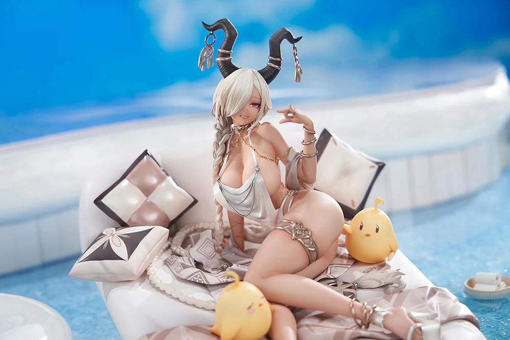 (Pre-Order) Azur Lane - Manjuu - Owari - 1/7 Scale Figure - Shimmering Forsythia Ver. - Image 3