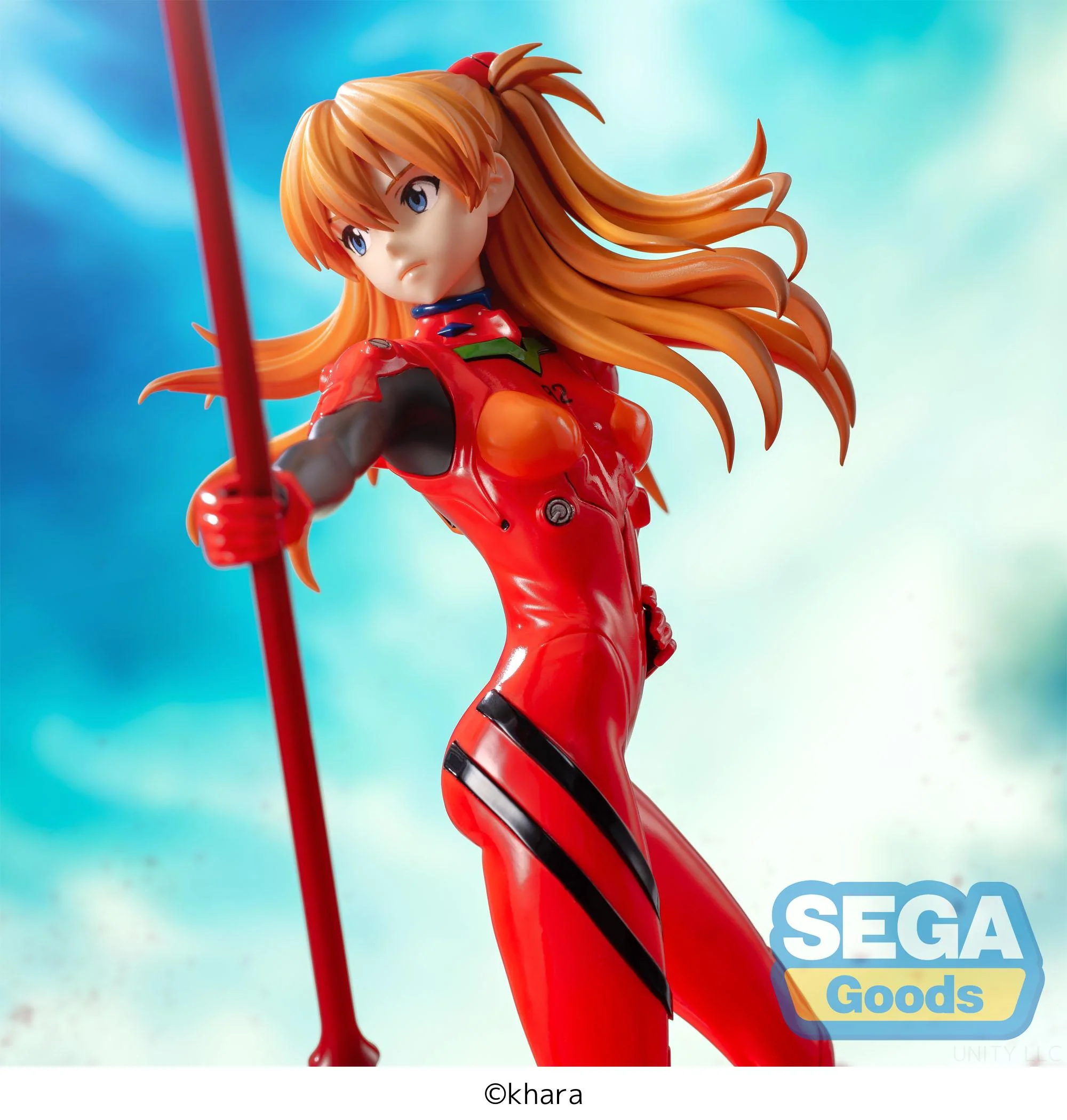 EVANGELION: 3.0+1.0 Thrice Upon a Time - Asuka Shikinami Langley x Spear of Cassius Luminasta - Prize Figure - Image 5