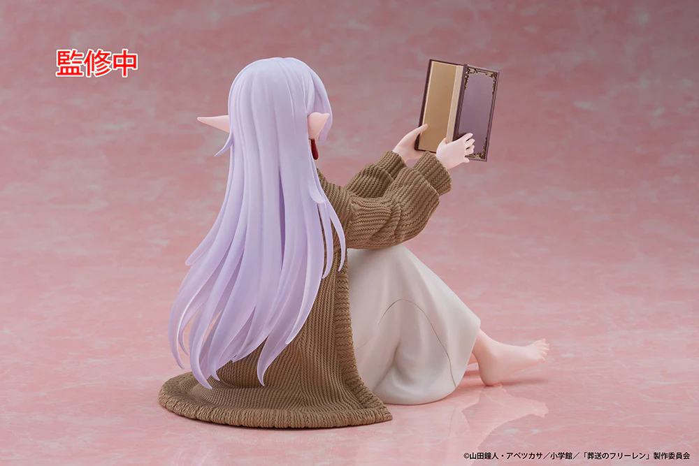 Frieren: Beyond Journey's End - Desktop Cute Prize Figure - Frieren (Roomwear Ver.) - Image 5