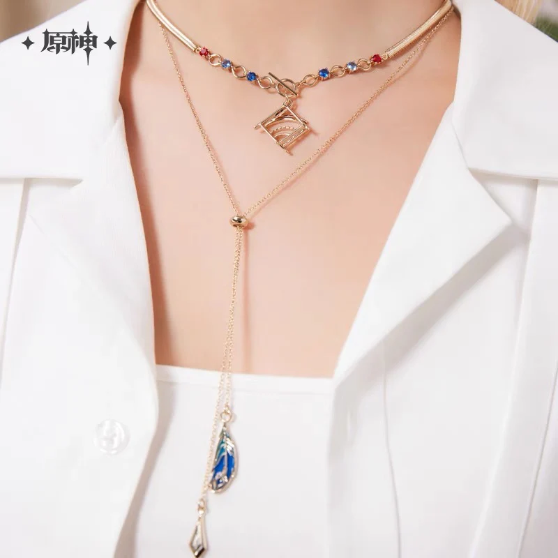 Genshin Impact Apparel - Kaveh Impression Theme - Necklace/Ear Clip - Image 3