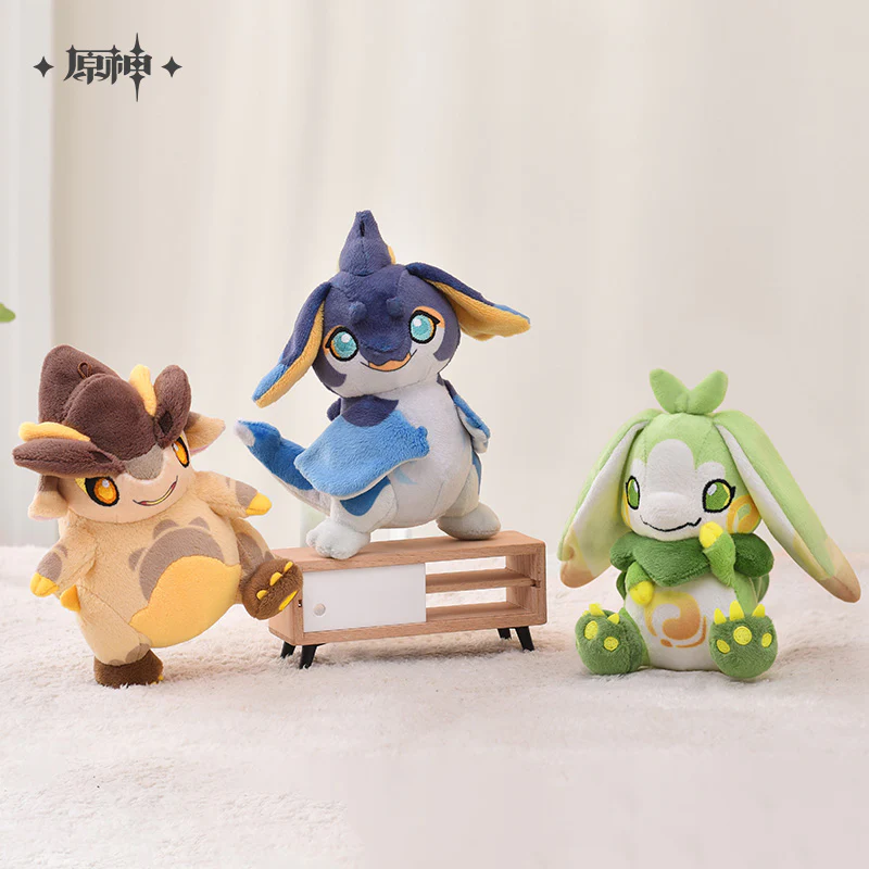 Genshin Impact Plush - Natlan Small Saurian Dragon Plush Keychain - Image 2