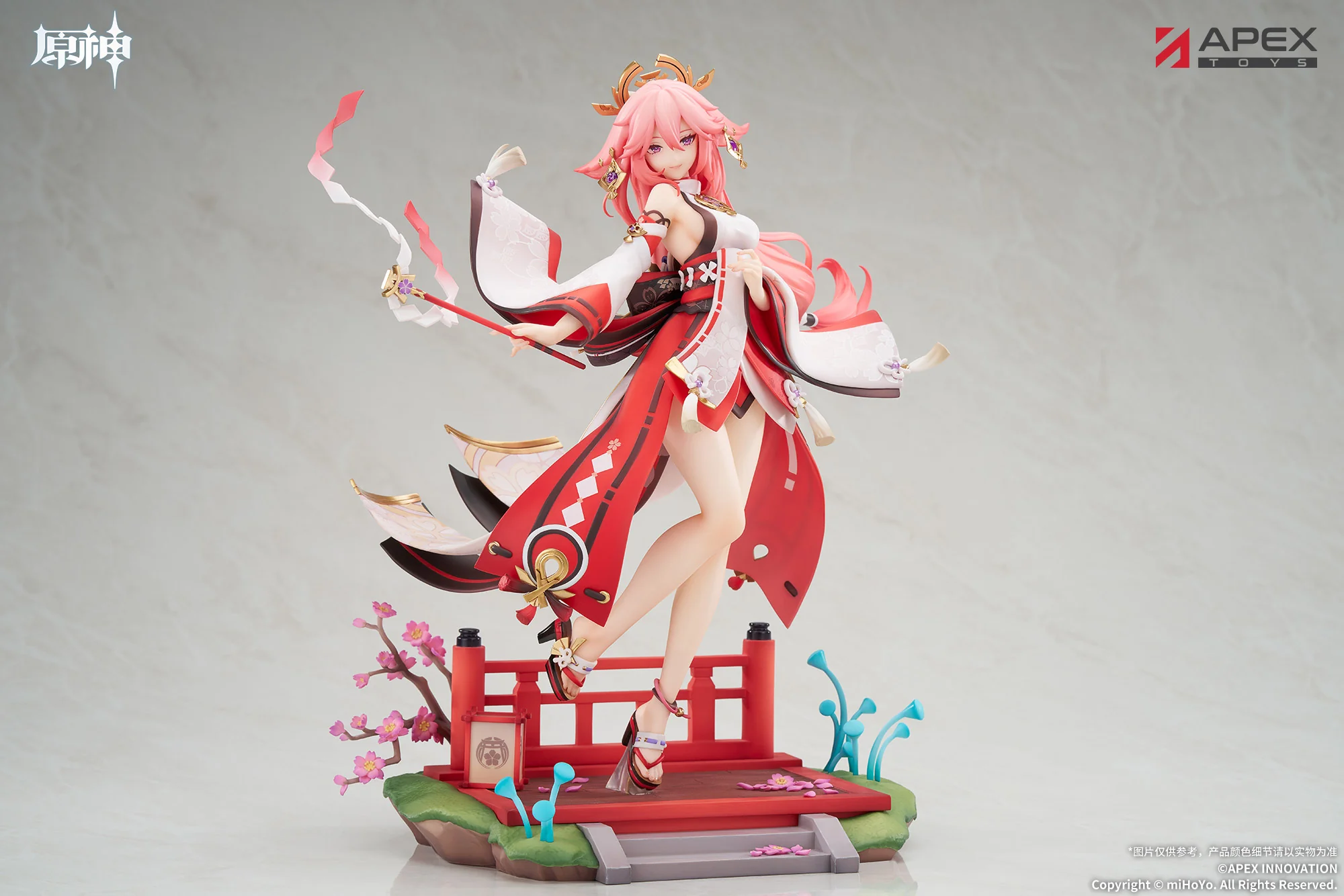 (Pre-Order) Genshin Impact Scale Figure - Astute Amusement - Yae Miko - 1/7 Scale Figure - Image 3