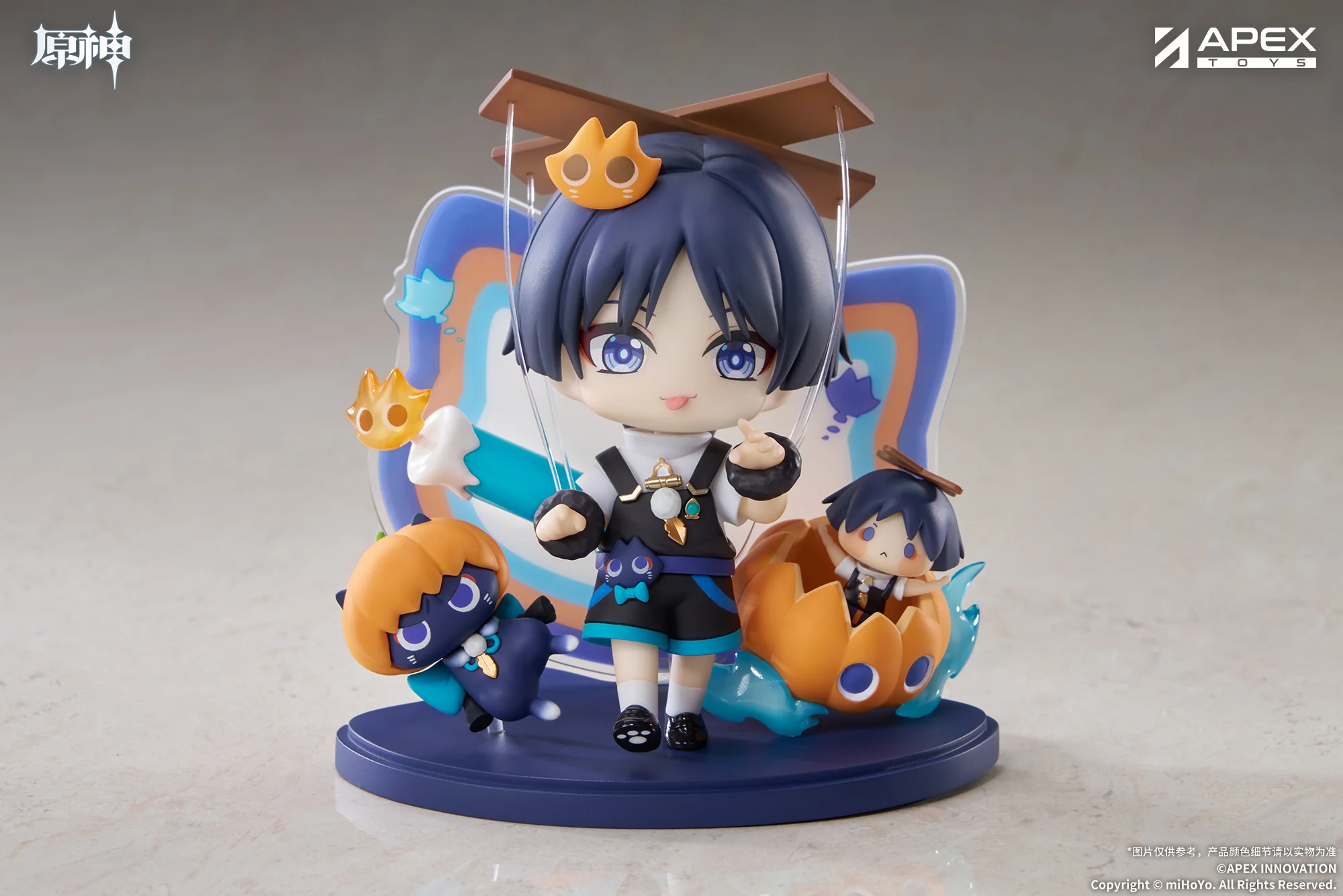 (Pre-Order) Genshin Impact - Twilight Whimsy Series - Chibi Figure Wanderer - Image 4