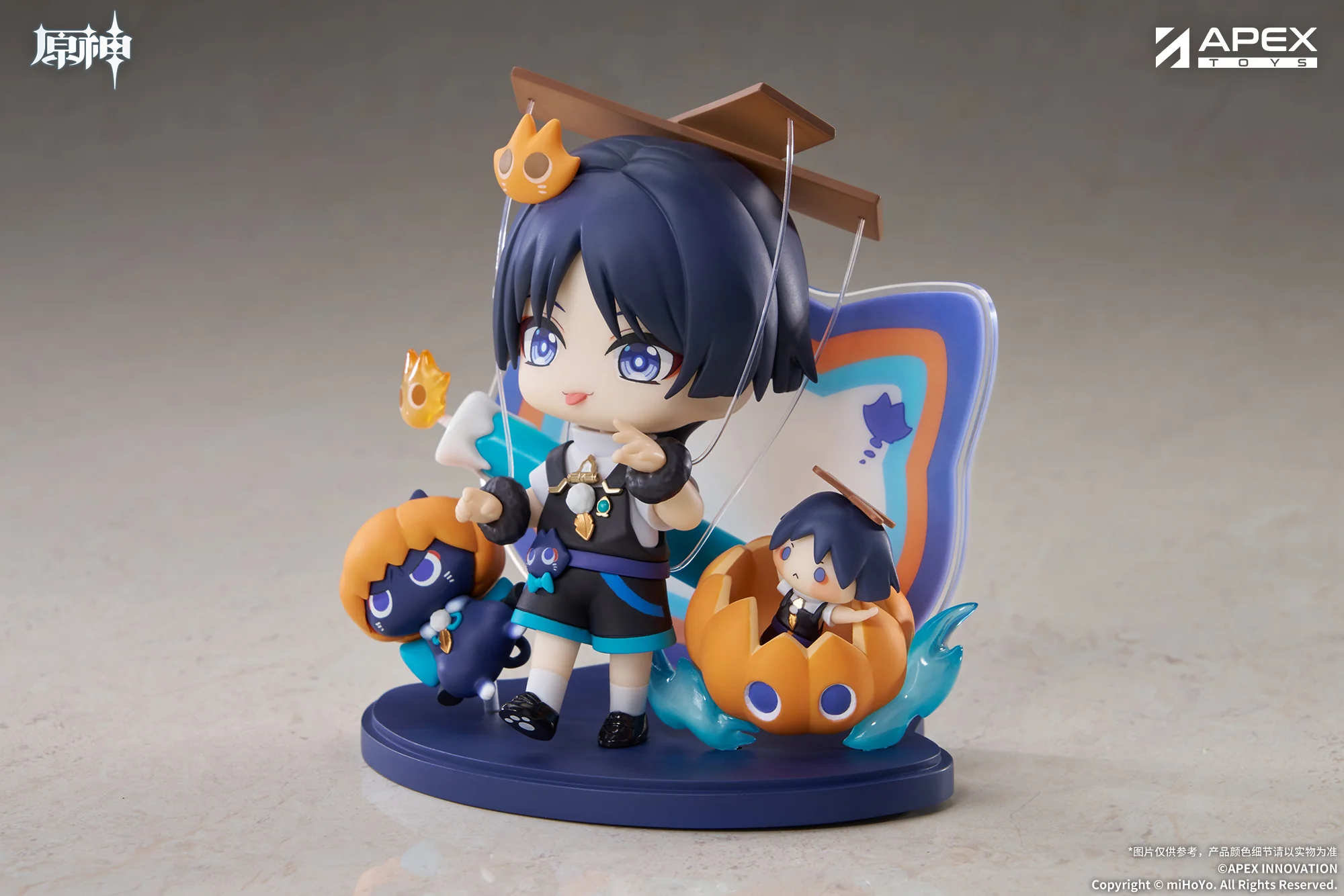 (Pre-Order) Genshin Impact - Twilight Whimsy Series - Chibi Figure Wanderer - Image 5