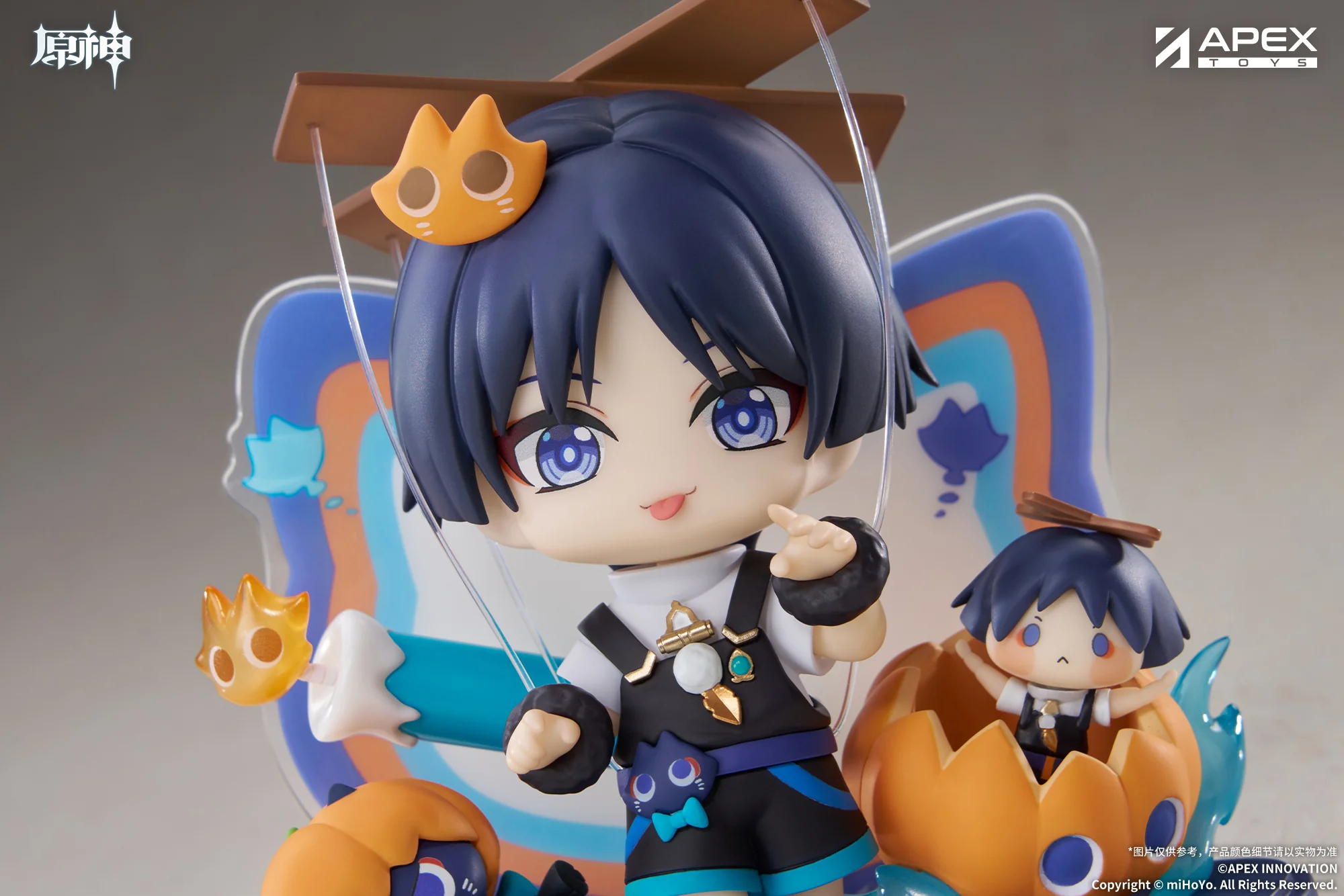 (Pre-Order) Genshin Impact - Twilight Whimsy Series - Chibi Figure Wanderer - Image 6