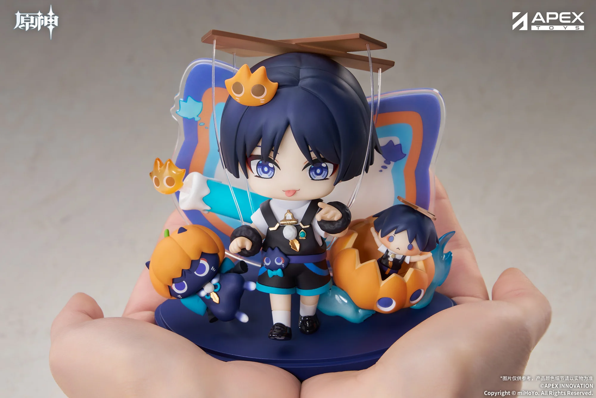 (Pre-Order) Genshin Impact - Twilight Whimsy Series - Chibi Figure Wanderer - Image 7