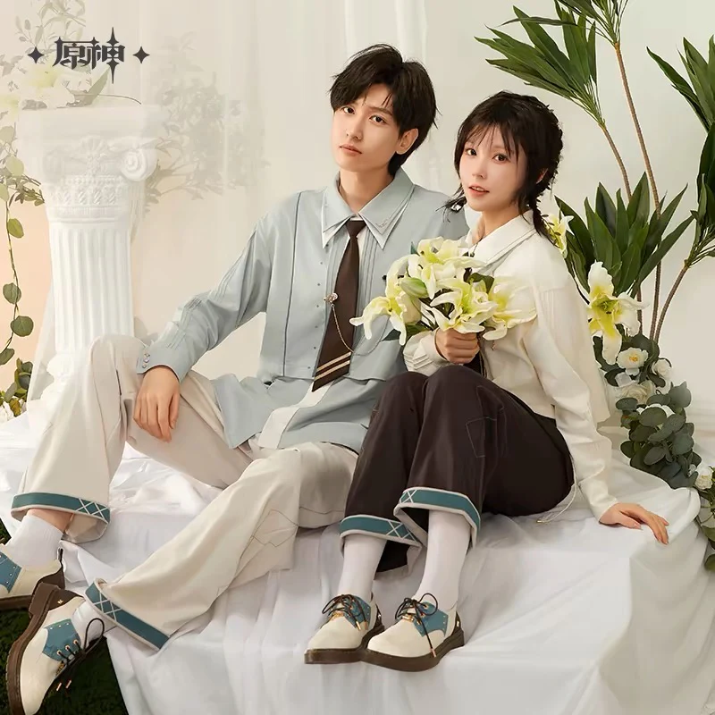 (Pre-Order) Genshin Impact - Venti Theme Oxford Shoes - Image 4