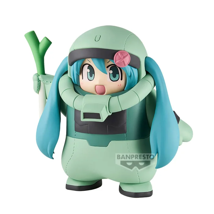 Gundam 45th × Hatsune Miku - Zaku Costume - Prize Figure - Image 4