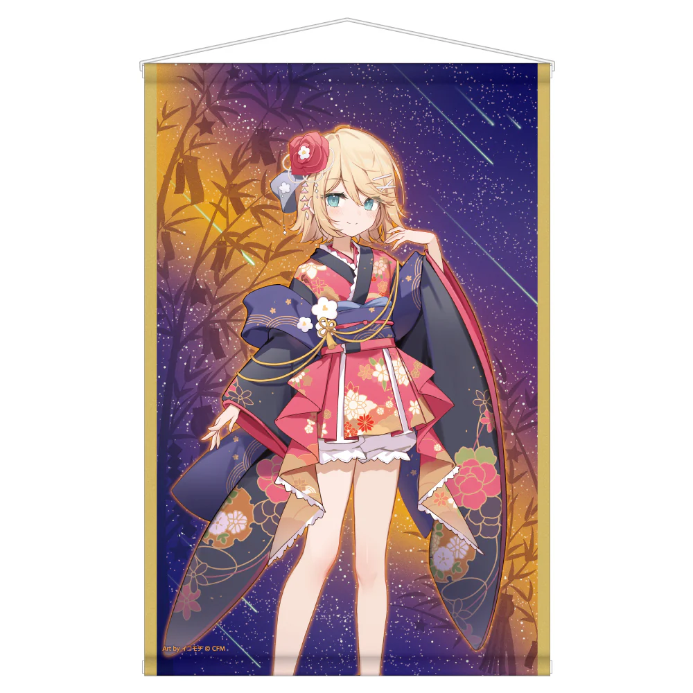 Hatsune Miku - Akihabara Festival 2024 - B2 Tapestry/ Wall Scroll Tanabata Ver. - Image 3