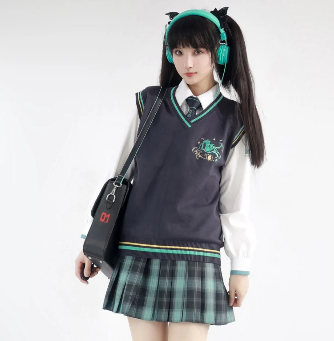 Hatsune Miku - Amahakawa x Hatsune Miku - Vest - Image 3