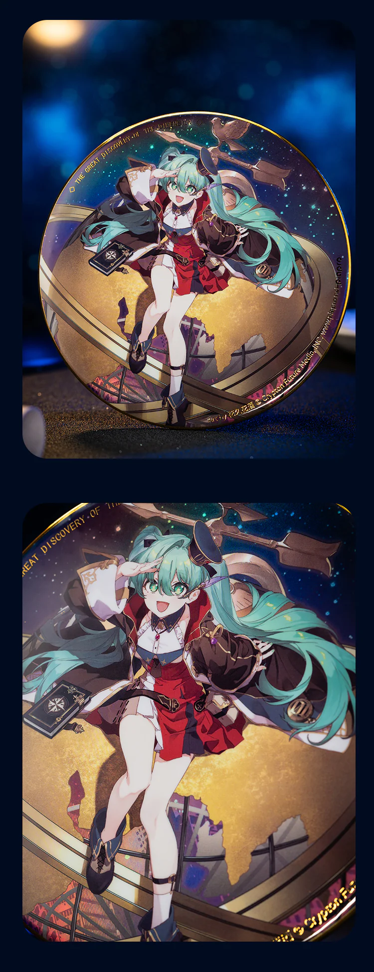 (Pre-Order) Hatsune Miku - Dimensional Discovery Series - Huge Badge - Image 9