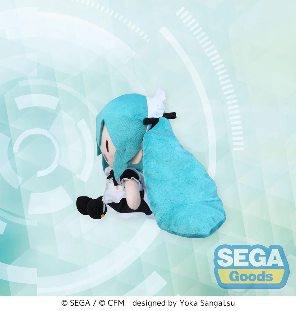 (Pre-Order) Hatsune Miku - fuwa petit "Hatsune Miku: Project DIVA Arcade Future Tone" Mini Plush "Hatsune Miku" Maid Ver. (EX) - Image 3