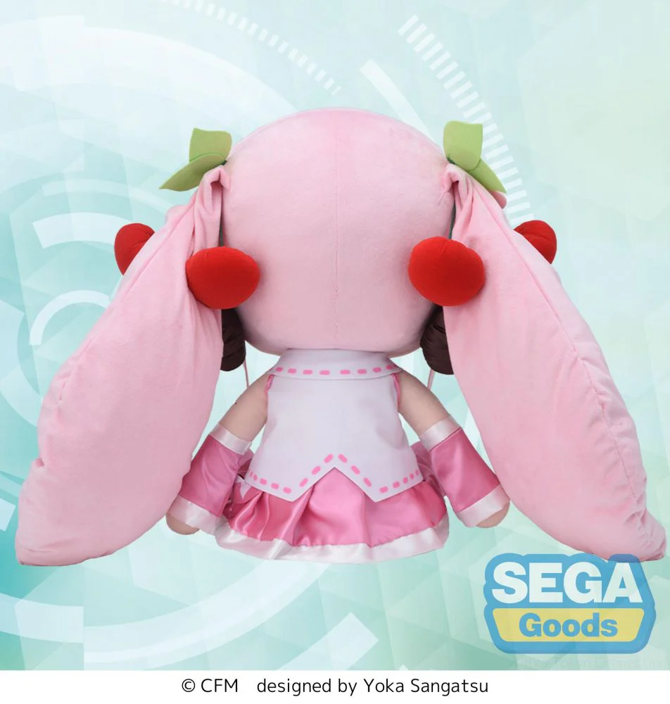 (Pre-Order) Hatsune Miku - fuwa petit "Sakura Miku" Dodeka Jumbo Plush - Image 4
