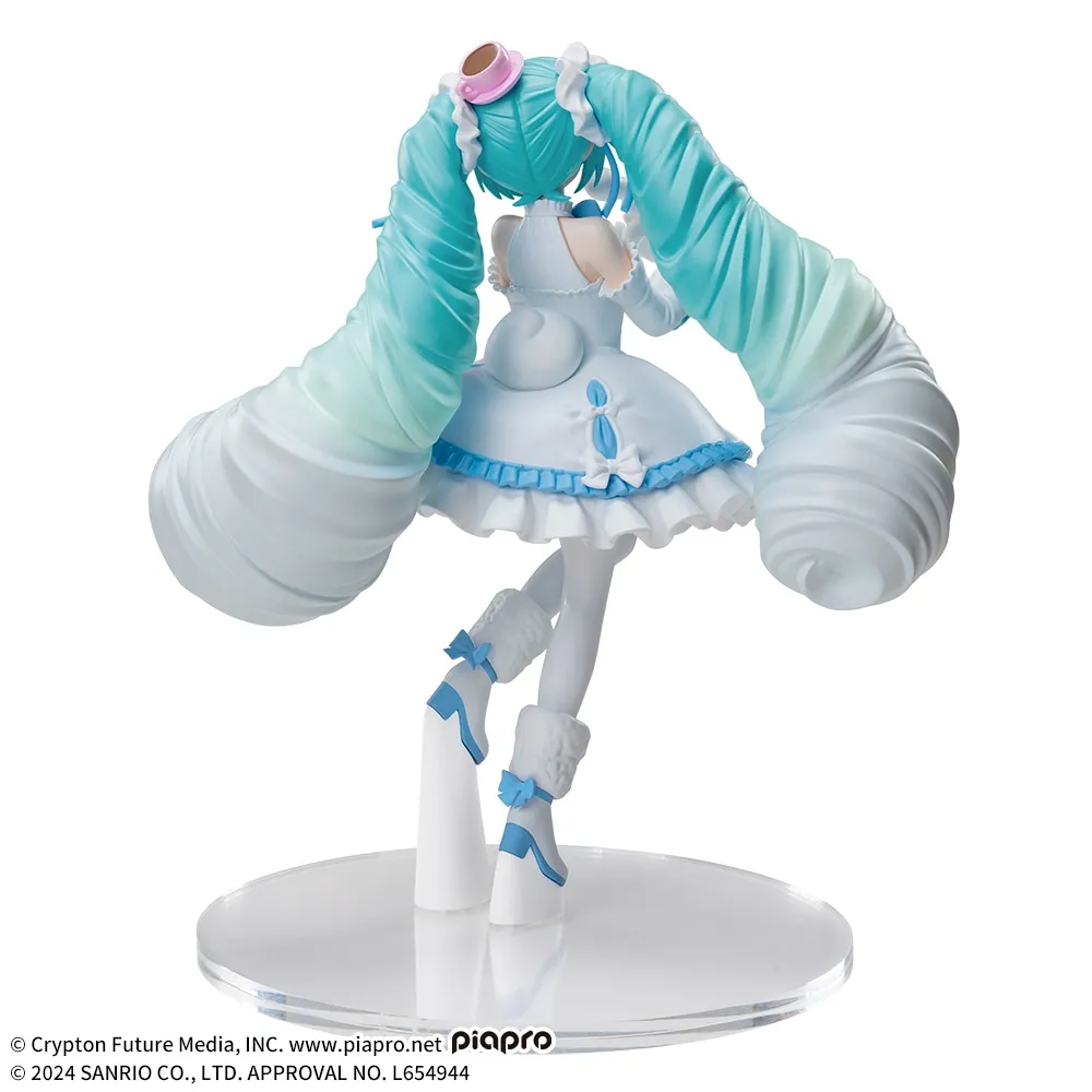 Hatsune Miku - Hatsune Miku x Cinnamoroll - Luminasta - White Dress Ver. - Prize Figure - Image 7