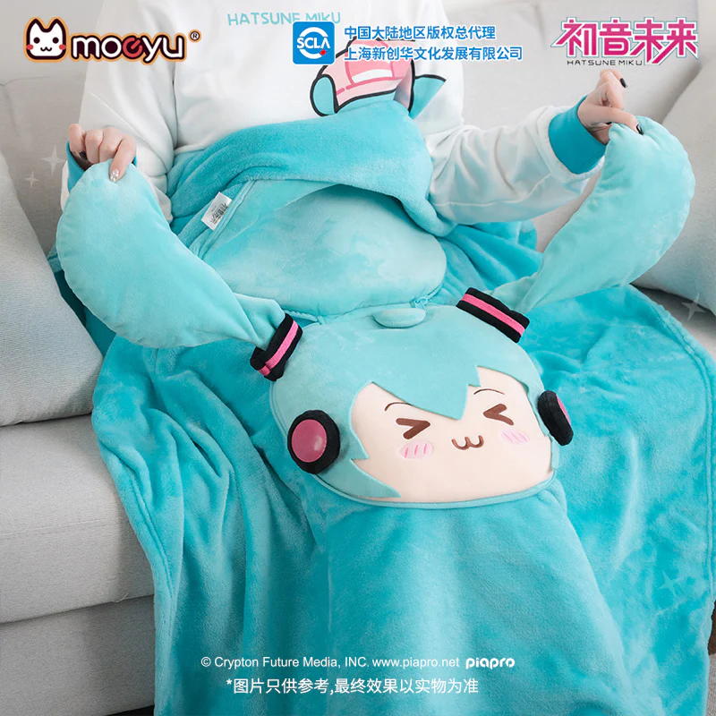 Hatsune Miku - Interchangeable Plush Blanket - Image 3