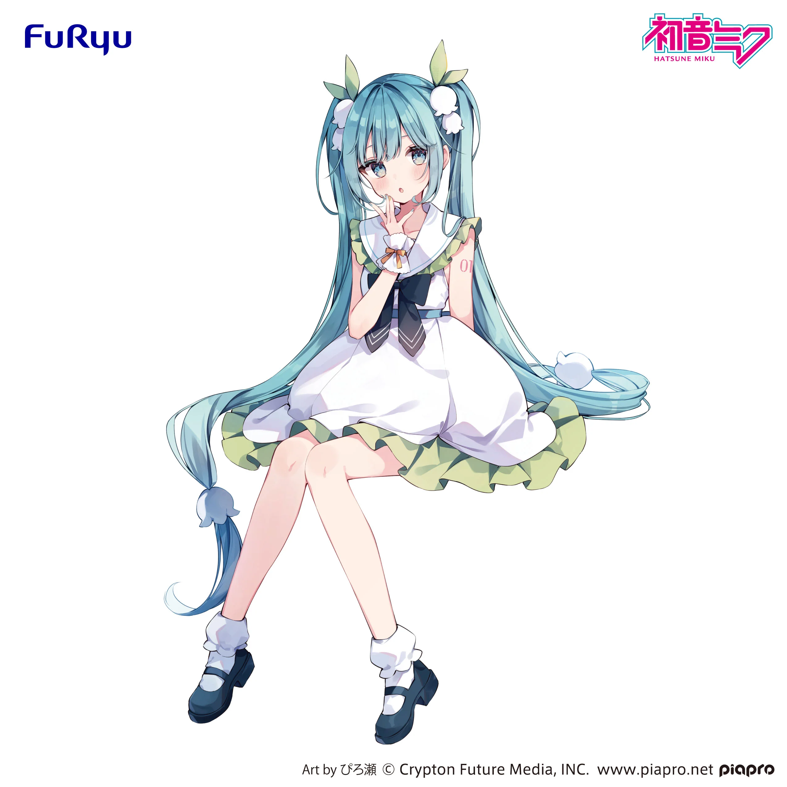 (Pre-Order) Hatsune Miku - Noodle Stopper Prize Figure - Flower Fairy Lily of the Valley - Image 9