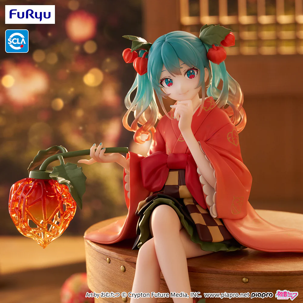 Hatsune Miku - Noodle Stopper Prize Figure - Flower Fairy Winter Cherry - Image 2