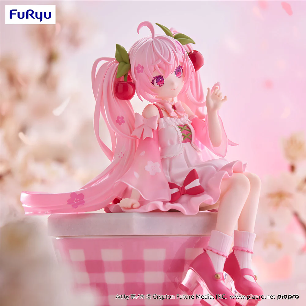 Hatsune Miku - Noodle Stopper Prize Figure - Sakura Miku 2025 - Image 4