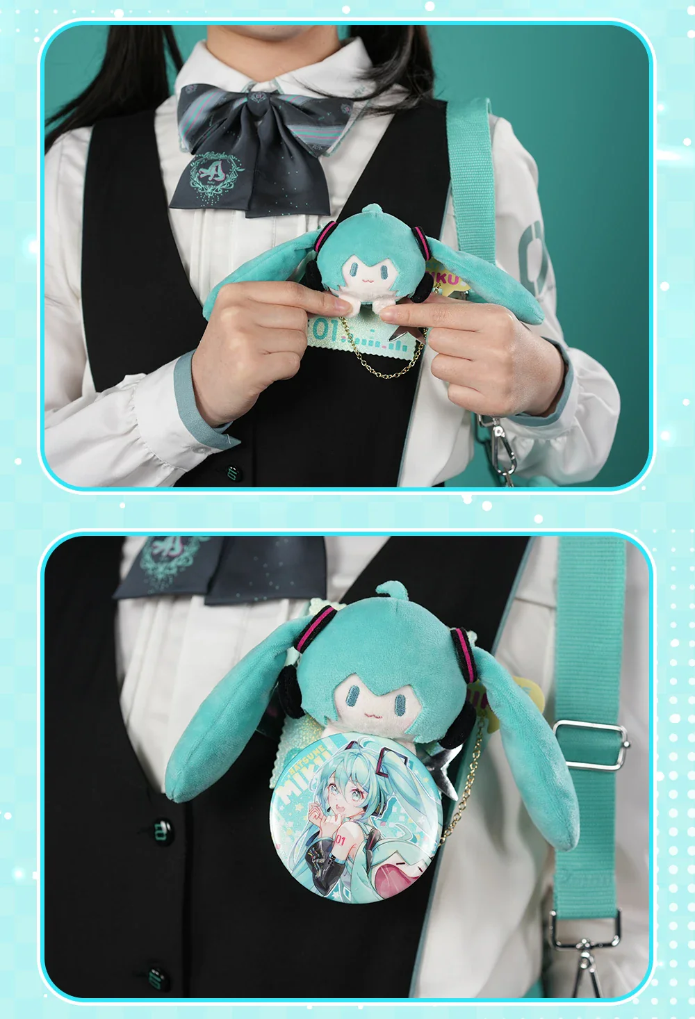 Hatsune Miku - Patch Series - Plush Brooch - Image 8