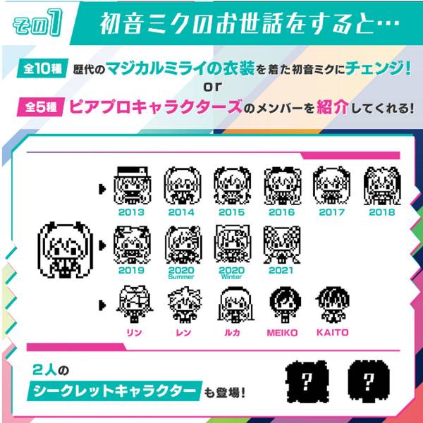 Hatsune Miku - Piapro Characters x Tamagotchi - Image 5