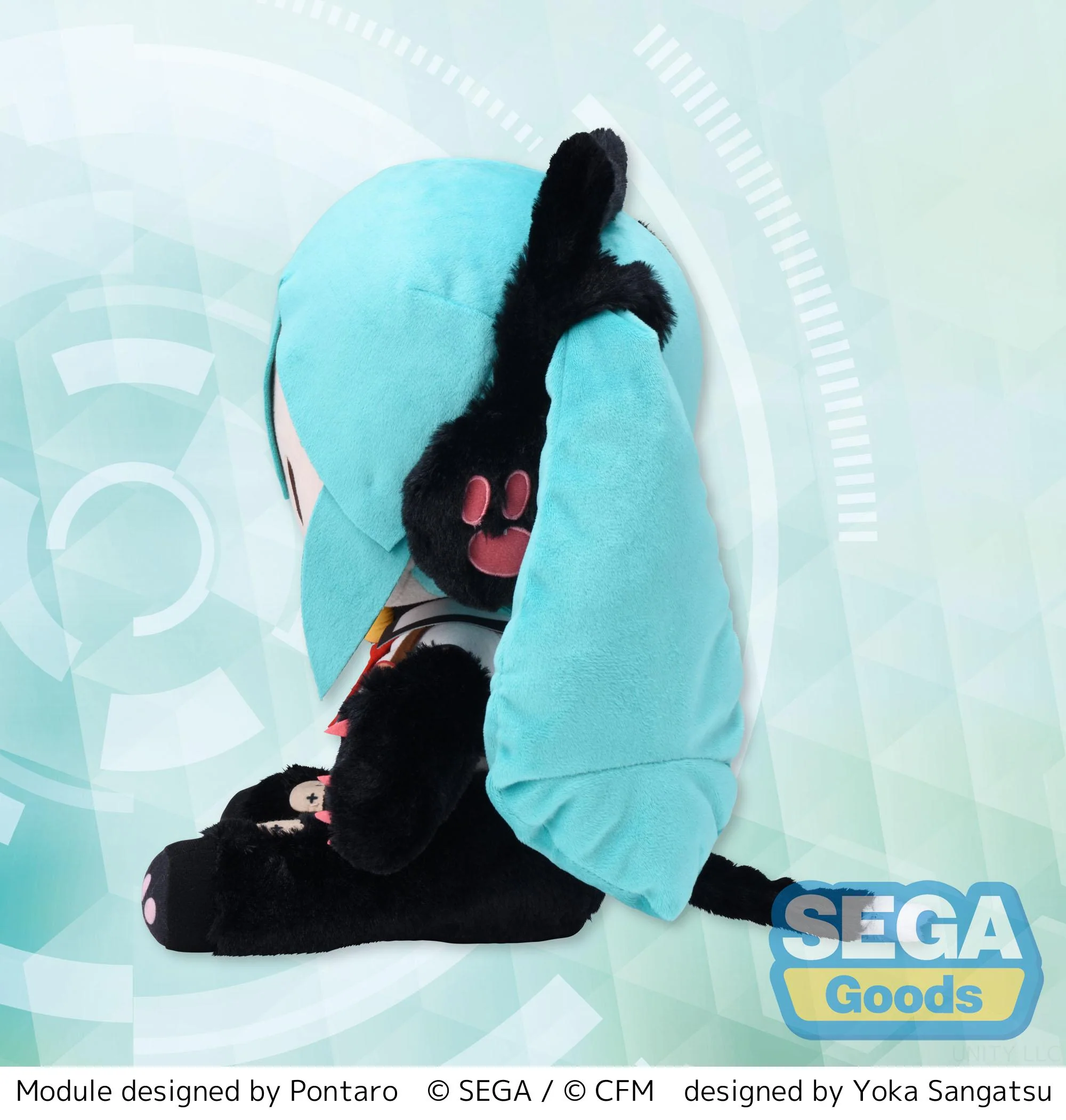 (Pre-Order) Hatsune Miku - Project DIVA Arcade Future Tone" LL Plush - Kitty Cat - Image 2