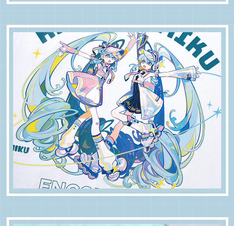 Hatsune Miku - Retro and Future in the Mirror - T-Shirt - Image 11