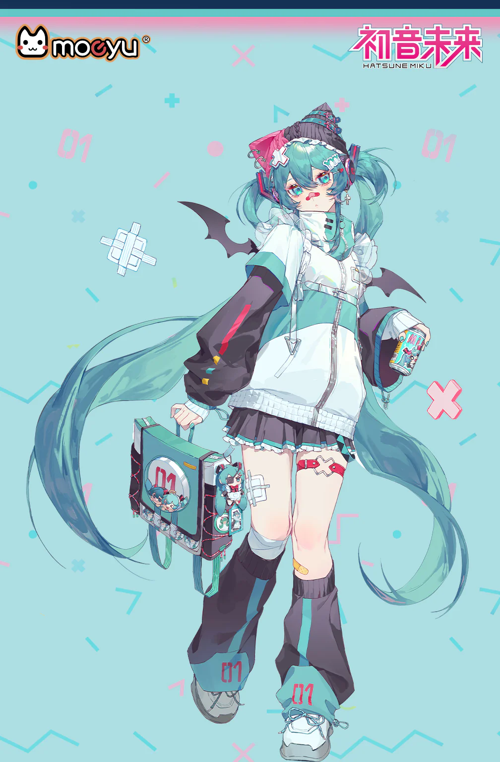 Hatsune Miku - Windbreaker Jacket with Leg Warmers - Image 3
