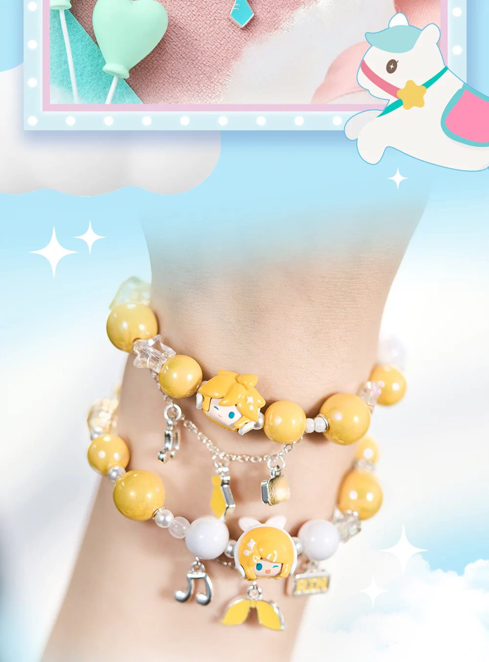 Hatsune Miku - Minidoll - WOW Paradise Bracelet - Image 5