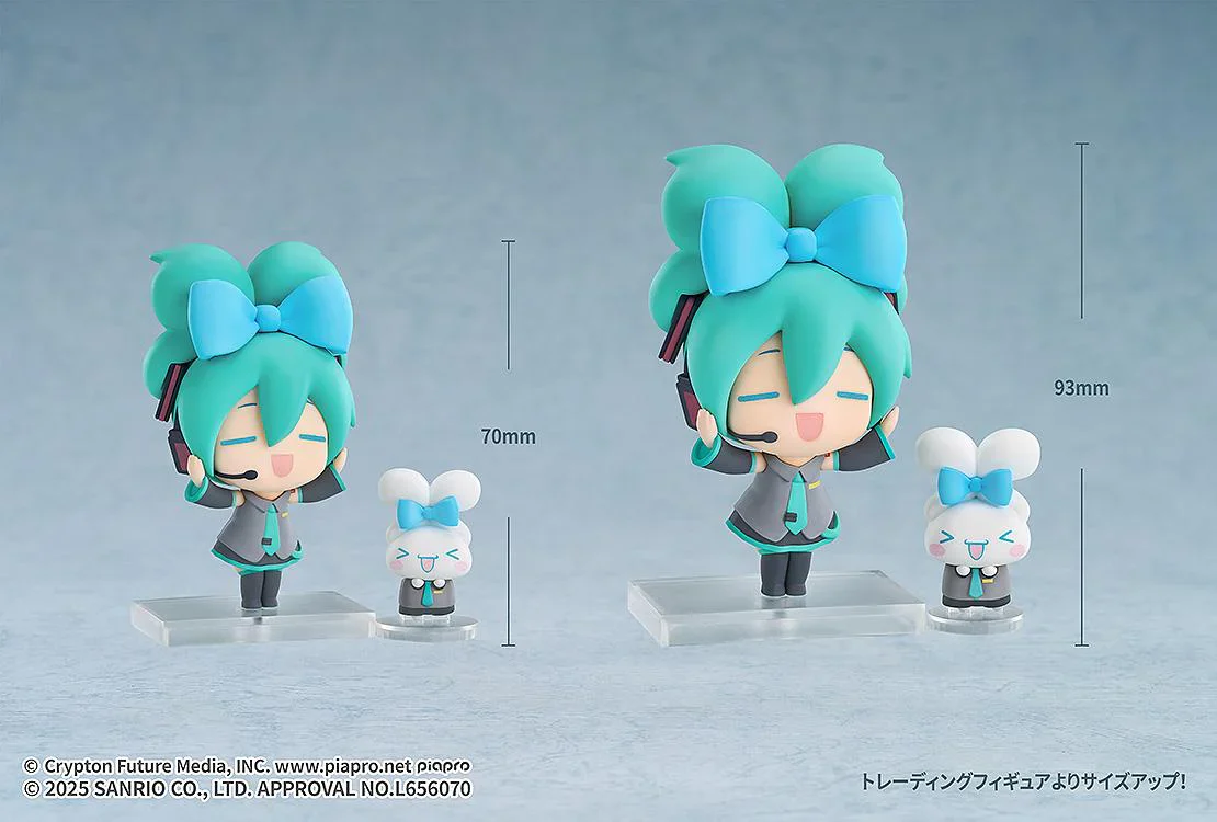 (Pre-Order) Hatsune Miku x Cinnamoroll - Chibi Figure - Image 6