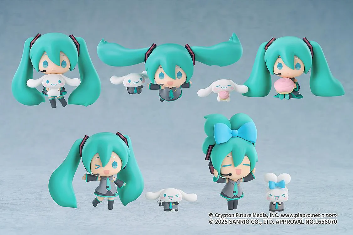 (Pre-Order) Hatsune Miku x Cinnamoroll Collectible - Chibi Figure Blind Box - Image 7