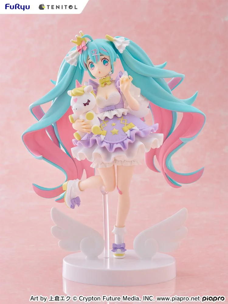 (Pre-Order) Hatsune Miku - YUMEKAWA Princess Lavender ver. - TENITOL - Nonscale Figure - Image 7