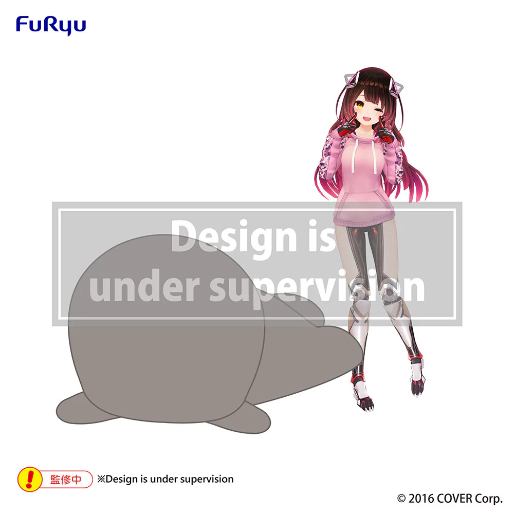 Hololive - Lying Down Big Plush Toy -Roboco-san- - Image 2