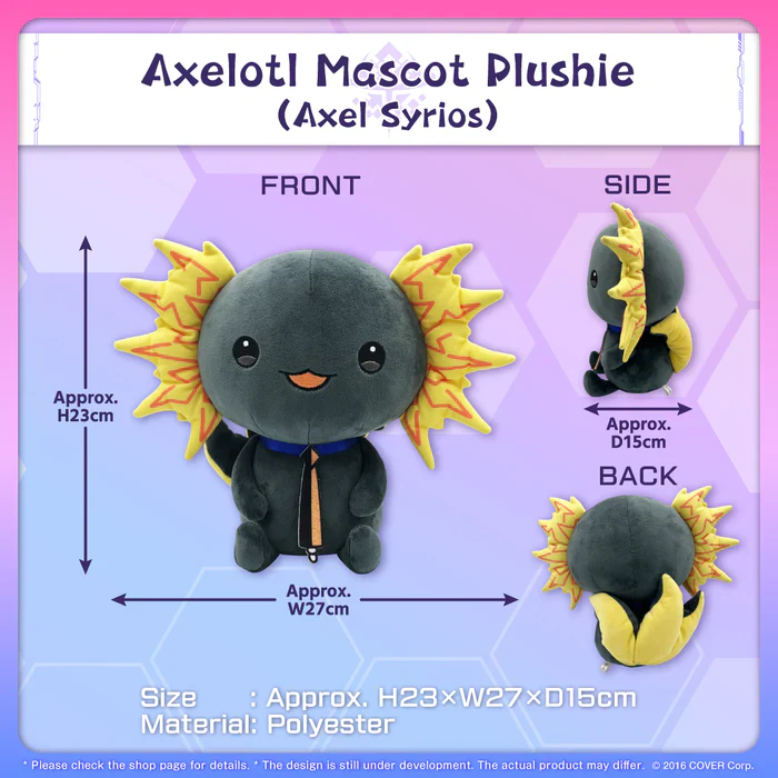 (Pre-Order) HOLOSTARS English -TEMPUS- Mascot Plushie - Vtuber - Image 6