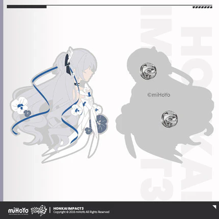 (Pre-Order) Honkai Impact 3rd - Characters Enamel Pin - Image 17