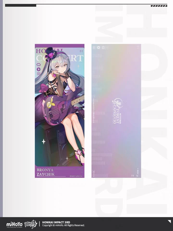 (Pre-Order) Honkai Impact 3rd - Concert Collectible Ticket - Image 5