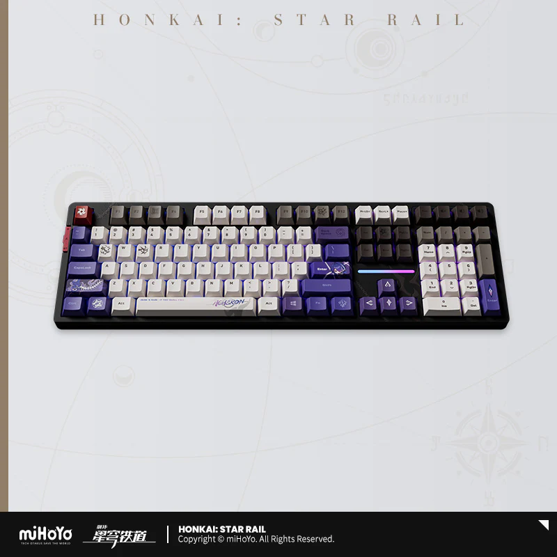 (Pre-Order) Honkai: Star Rail - Acheron RGB Mechanical Keyboard - Image 4